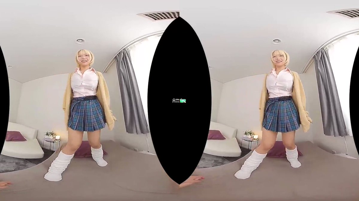 【VR】Hcup美爆乳の金髪GALに【ミニスカ本革黒ブーツ！ J○制服ルーズソックス！】を着せてコスプレSEX！生ハメ激突きで絶頂を繰り返して潮吹き連発超絶スプラッシュ！【手コキ・ブーツコキ・ルーズコキ・挟射・中出し3発・顔射】 乙アリス Post1